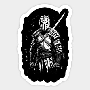 Samurai Jason Sticker